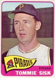 1965 Topps Baseball Cards      558     Tommie Sisk